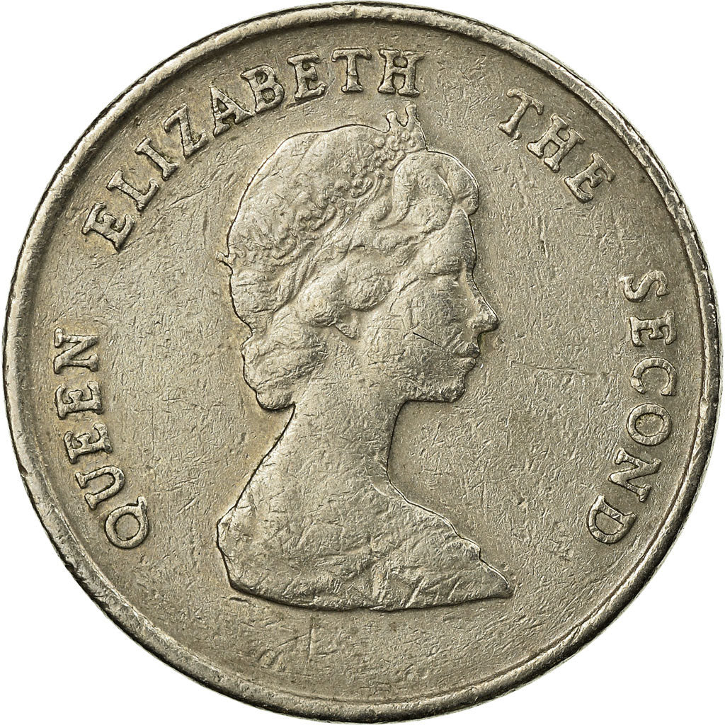 Coin, East Caribbean States, Elizabeth II, 25 Cents, 1999, EF(40-45)