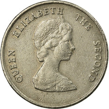 Coin, East Caribbean States, Elizabeth II, 25 Cents, 1999, EF(40-45)