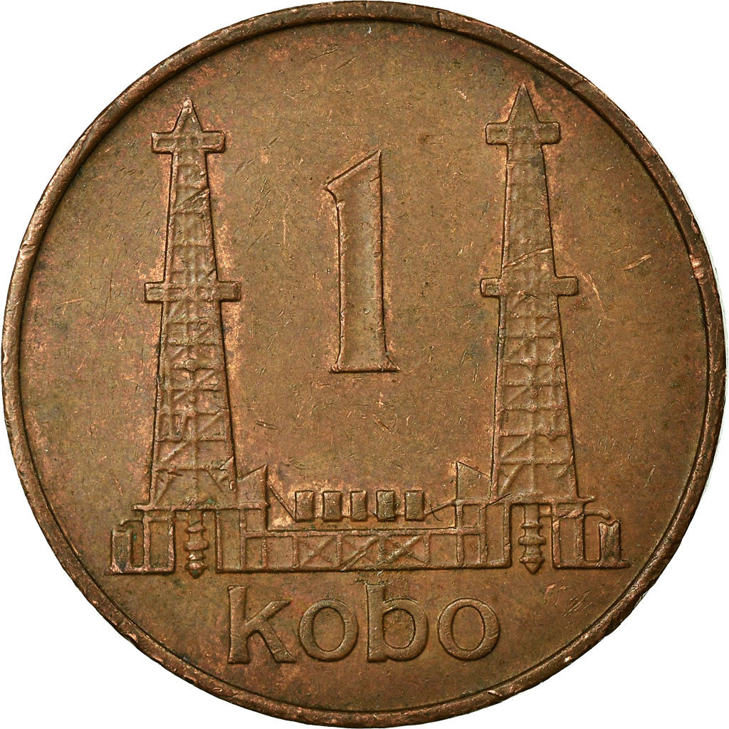 Monnaie, Nigéria, Elizabeth II, Kobo, 1973, TB+, Bronze, KM:8.1