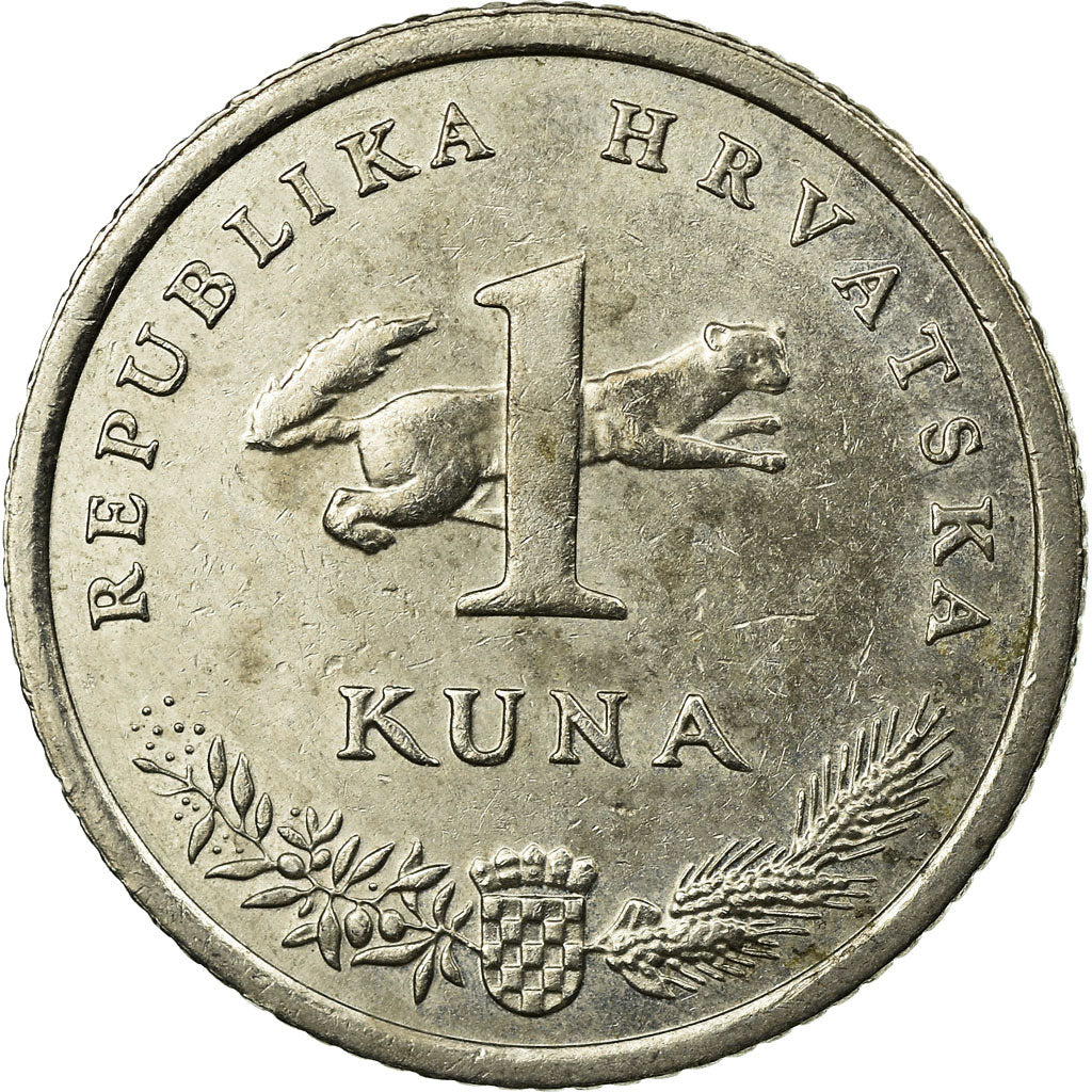 Coin, Croatia, Kuna, 2007, VF(30-35), Copper-Nickel-Zinc, KM:9.1