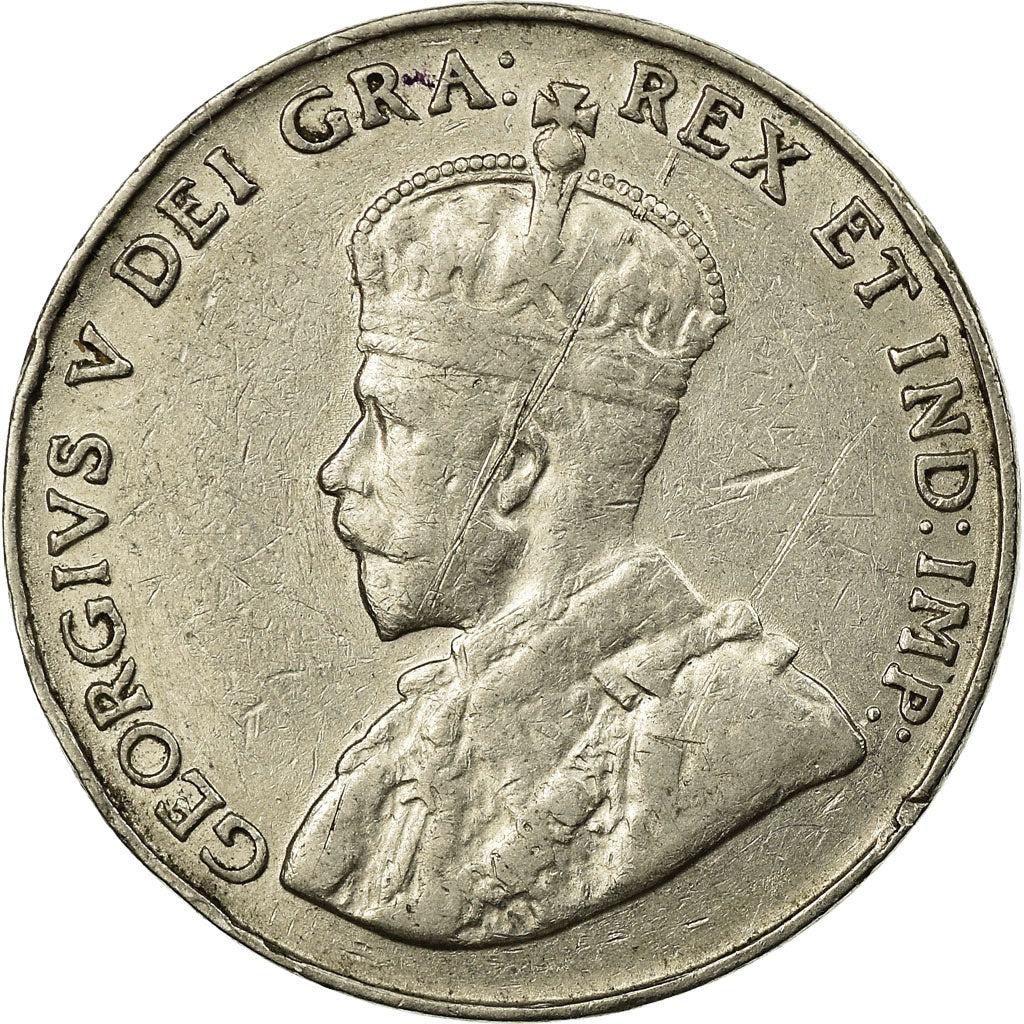 Coin, Canada, George V, 5 Cents, 1936, Royal Canadian Mint, Ottawa, EF(40-45)