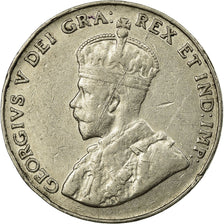 Coin, Canada, George V, 5 Cents, 1936, Royal Canadian Mint, Ottawa, EF(40-45)