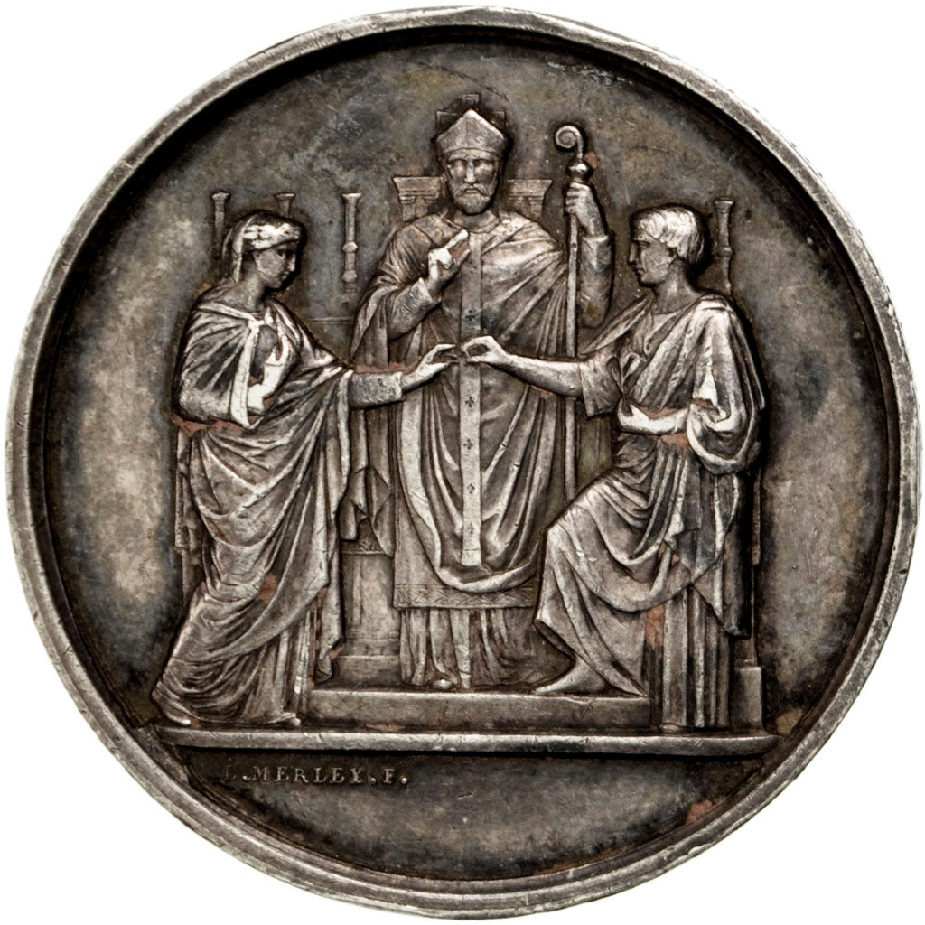 France, Medal, French Third Republic, Religions & beliefs, AU(50-53), Silver