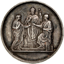 France, Medal, French Third Republic, Religions & beliefs, AU(50-53), Silver
