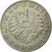 Coin, Austria, 10 Schilling, 1988, EF(40-45), Copper-Nickel Plated Nickel
