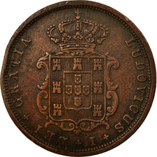 Monnaie, Portugal, Luiz I, 5 Reis, 1868, TB+, Cuivre, KM:513