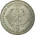 Moneda, ALEMANIA - REPÚBLICA FEDERAL, 2 Mark, 1990, Stuttgart, MBC, Cobre -