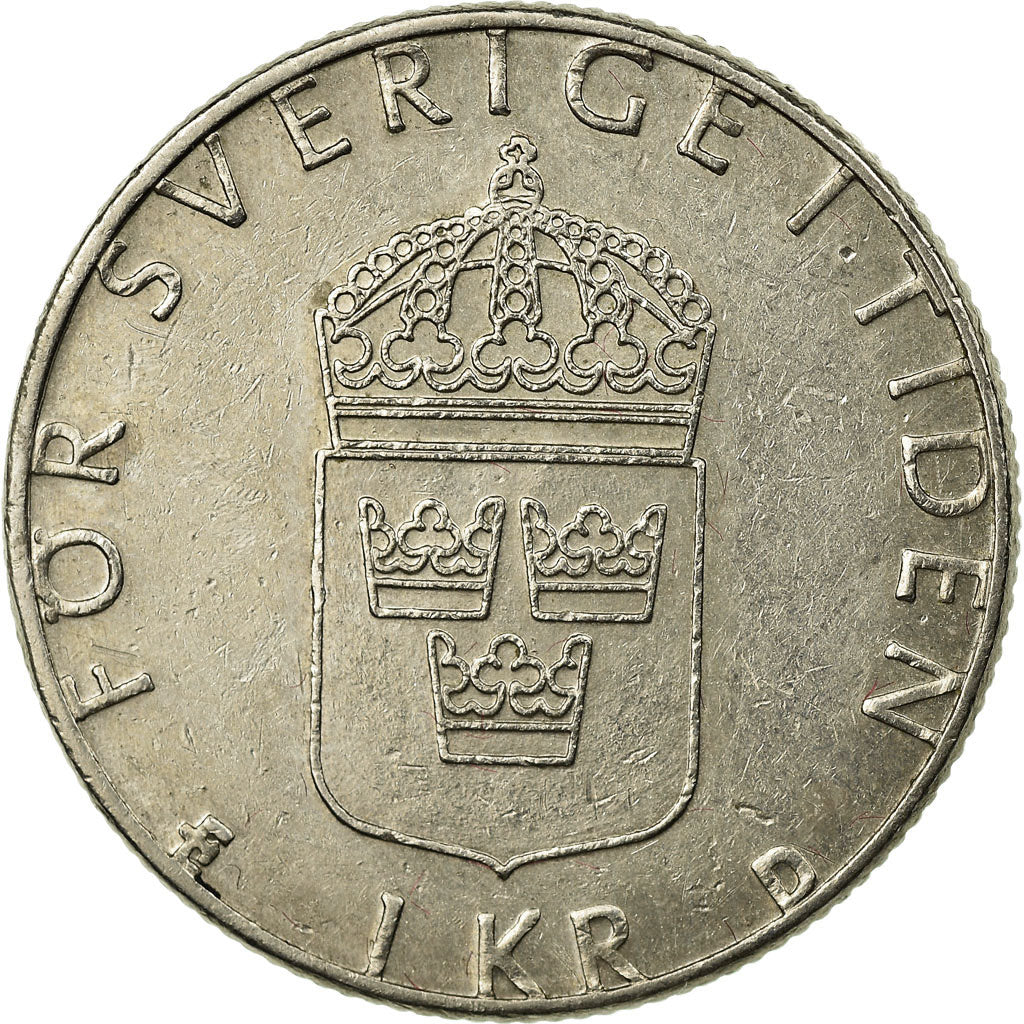 Münze, Schweden, Carl XVI Gustaf, Krona, 1988, SS, Copper-nickel, KM:852a
