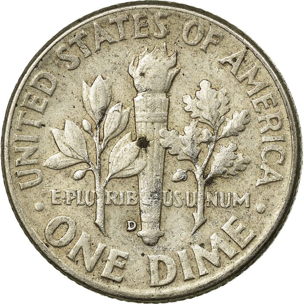 Coin, United States, Roosevelt Dime, Dime, 1960, U.S. Mint, Denver, VF(30-35)