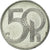 Coin, Czech Republic, 50 Haleru, 2007, Jablonec nad Nisou, EF(40-45), Aluminum