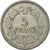 Moneda, Francia, Lavrillier, 5 Francs, 1945, Beaumont - Le Roger, MBC, Aluminio