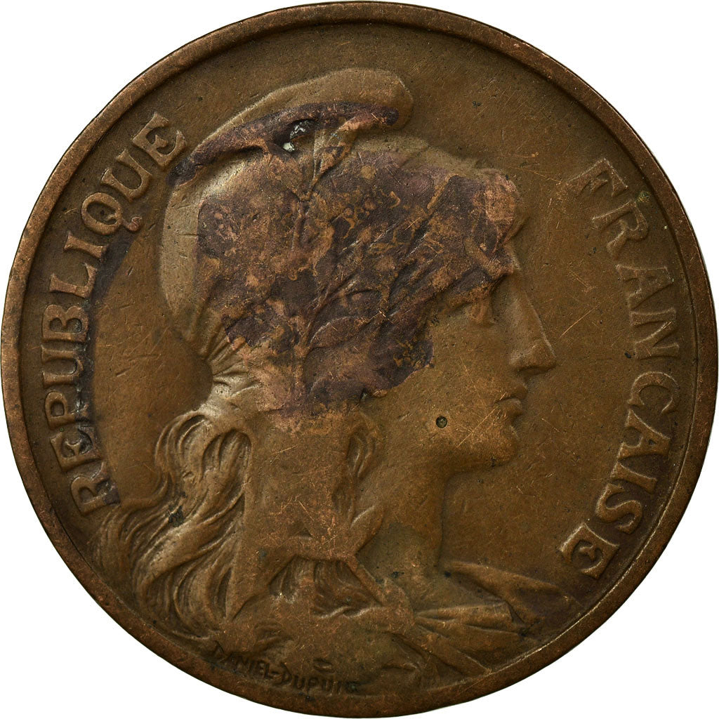 Monnaie, France, Dupuis, 10 Centimes, 1901, Paris, TB, Bronze, Gadoury:277