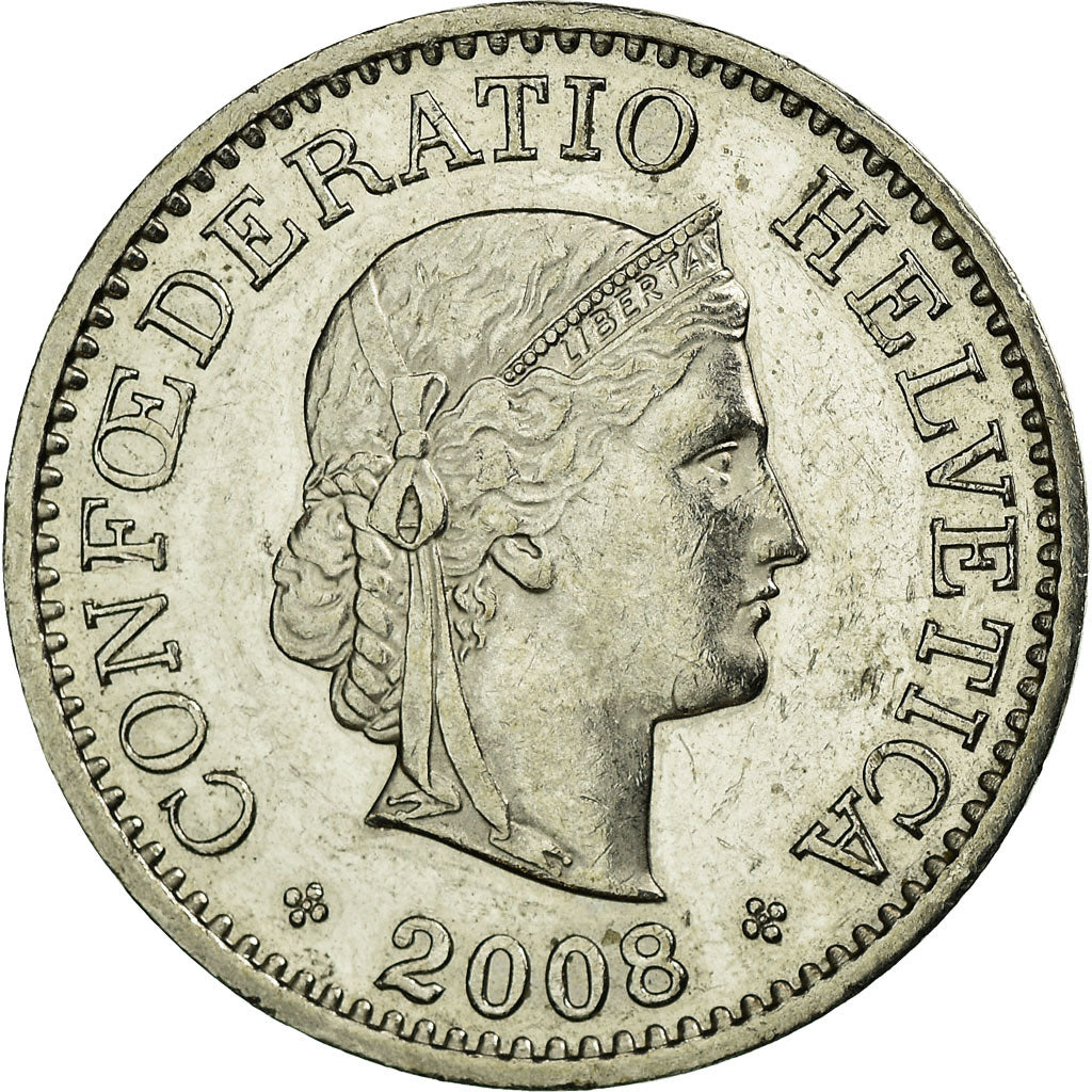 Monnaie, Suisse, 10 Rappen, 2008, Bern, TTB, Copper-nickel, KM:27