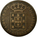 Munten, Portugal, Miguel, 40 Reis, Pataco, 1831, FR, Bronze, KM:391