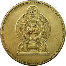 Coin, Sri Lanka, 5 Rupees, 1984, VF(30-35), Nickel-brass, KM:148.1