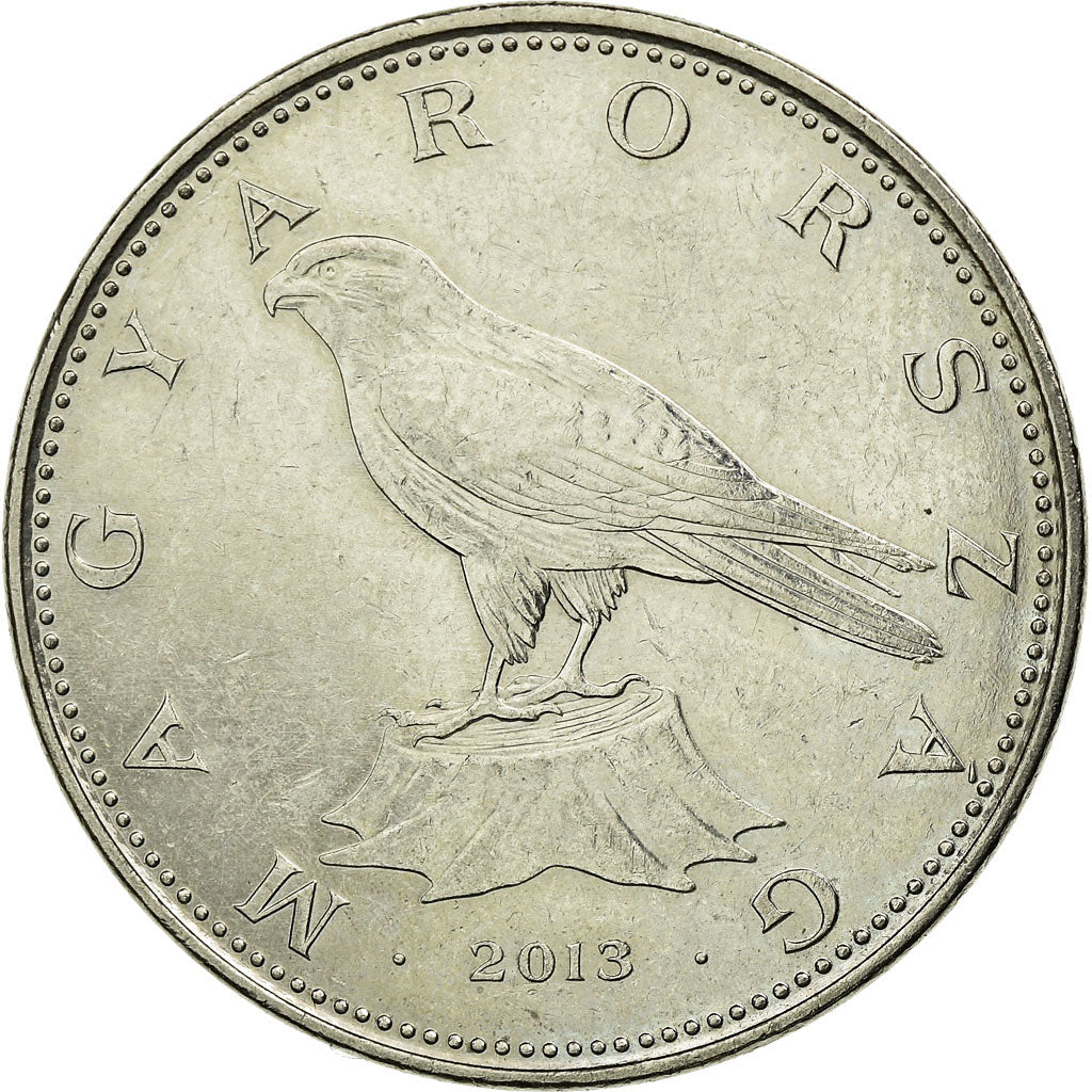 Coin, Hungary, 50 Forint, 2013, Budapest, EF(40-45), Copper-nickel, KM:850