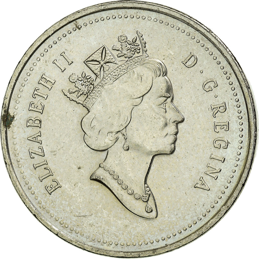 Coin, Canada, Elizabeth II, 5 Cents, 1998, Royal Canadian Mint, Ottawa