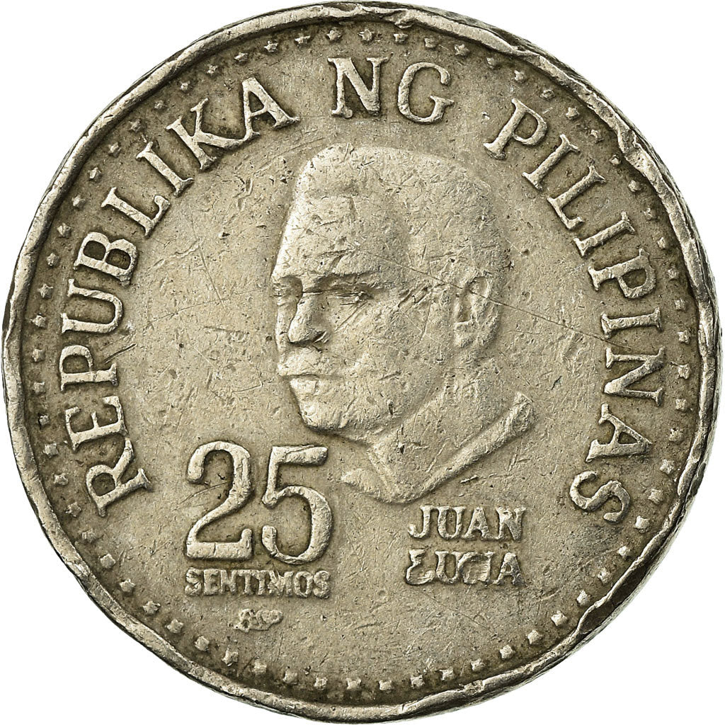 Munten, Fillipijnen, 25 Sentimos, 1982, ZF, Copper-nickel, KM:227