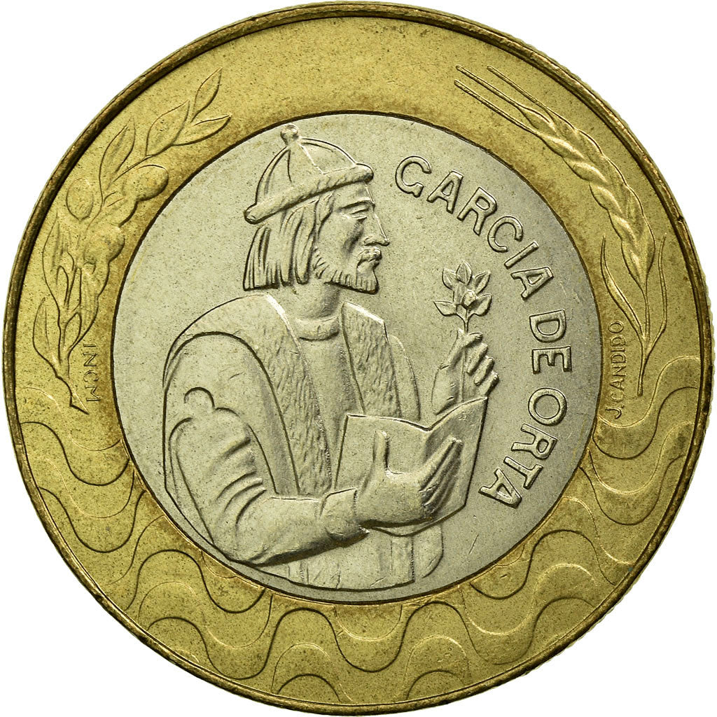 Moneda, Portugal, 200 Escudos, 1999, MBC, Bimetálico, KM:655