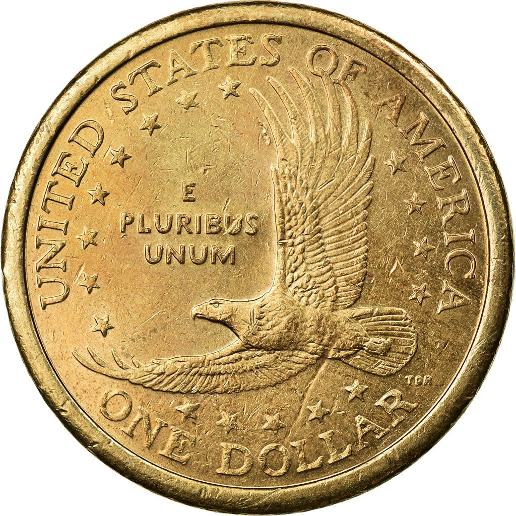 Moneta, Stati Uniti, Sacagawea Dollar, Dollar, 2000, U.S. Mint, Denver, BB, Rame
