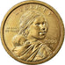 Moneta, USA, Sacagawea Dollar, Dollar, 2000, U.S. Mint, Philadelphia, EF(40-45)