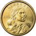 Coin, United States, Sacagawea Dollar, Dollar, 2001, U.S. Mint, Denver