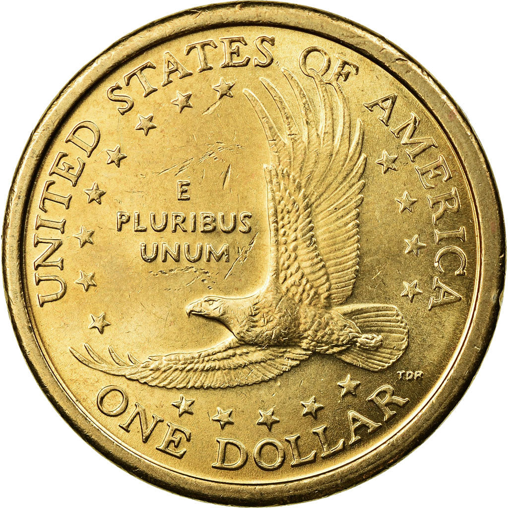 Coin, United States, Sacagawea Dollar, Dollar, 2001, U.S. Mint, Denver