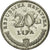 Coin, Croatia, 20 Lipa, 2001, EF(40-45), Nickel plated steel, KM:7