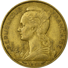 Monnaie, Madagascar, 20 Francs, 1953, Paris, TB+, Aluminum-Bronze, KM:7