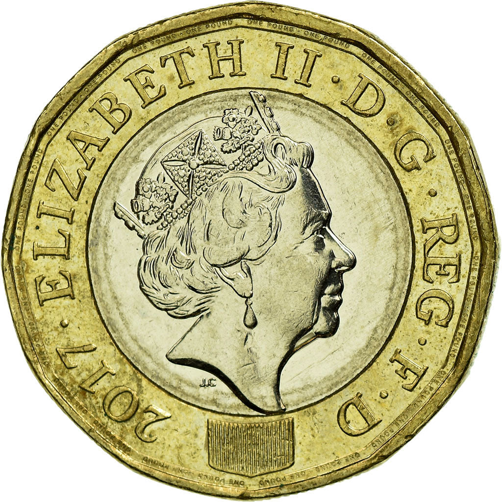 Moneta, Gran Bretagna, Pound, 2017, BB, Bi-metallico