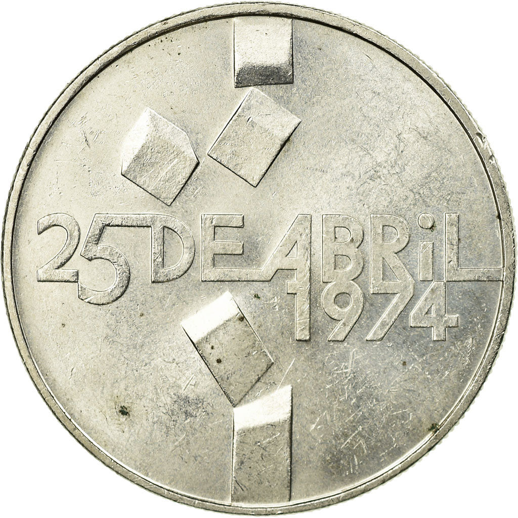 Coin, Portugal, 100 Escudos, 1974, Lisbon, EF(40-45), Silver, KM:603