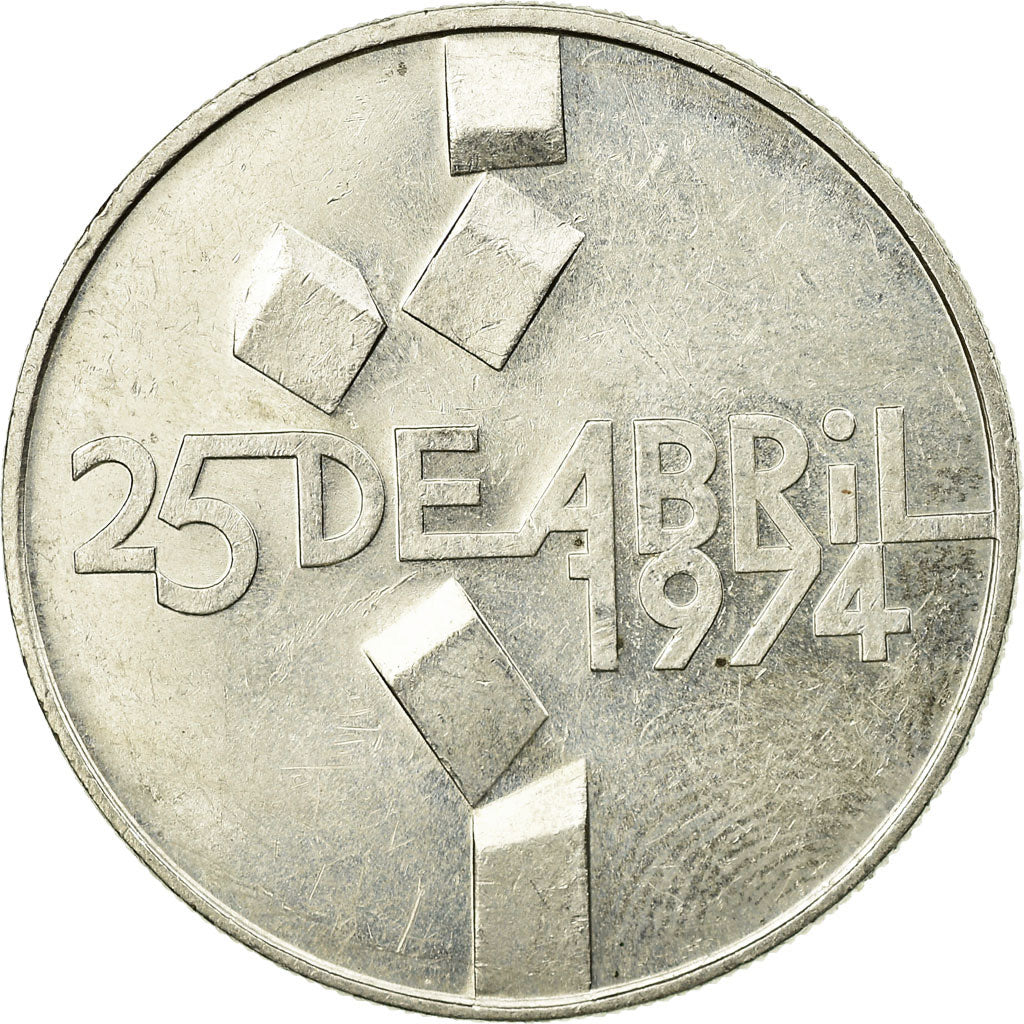 Coin, Portugal, 100 Escudos, 1974, Lisbon, EF(40-45), Silver, KM:603