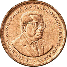 Münze, Mauritius, 5 Cents, 2017, SS, Copper Plated Steel