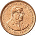 Münze, Mauritius, 5 Cents, 2017, SS, Copper Plated Steel