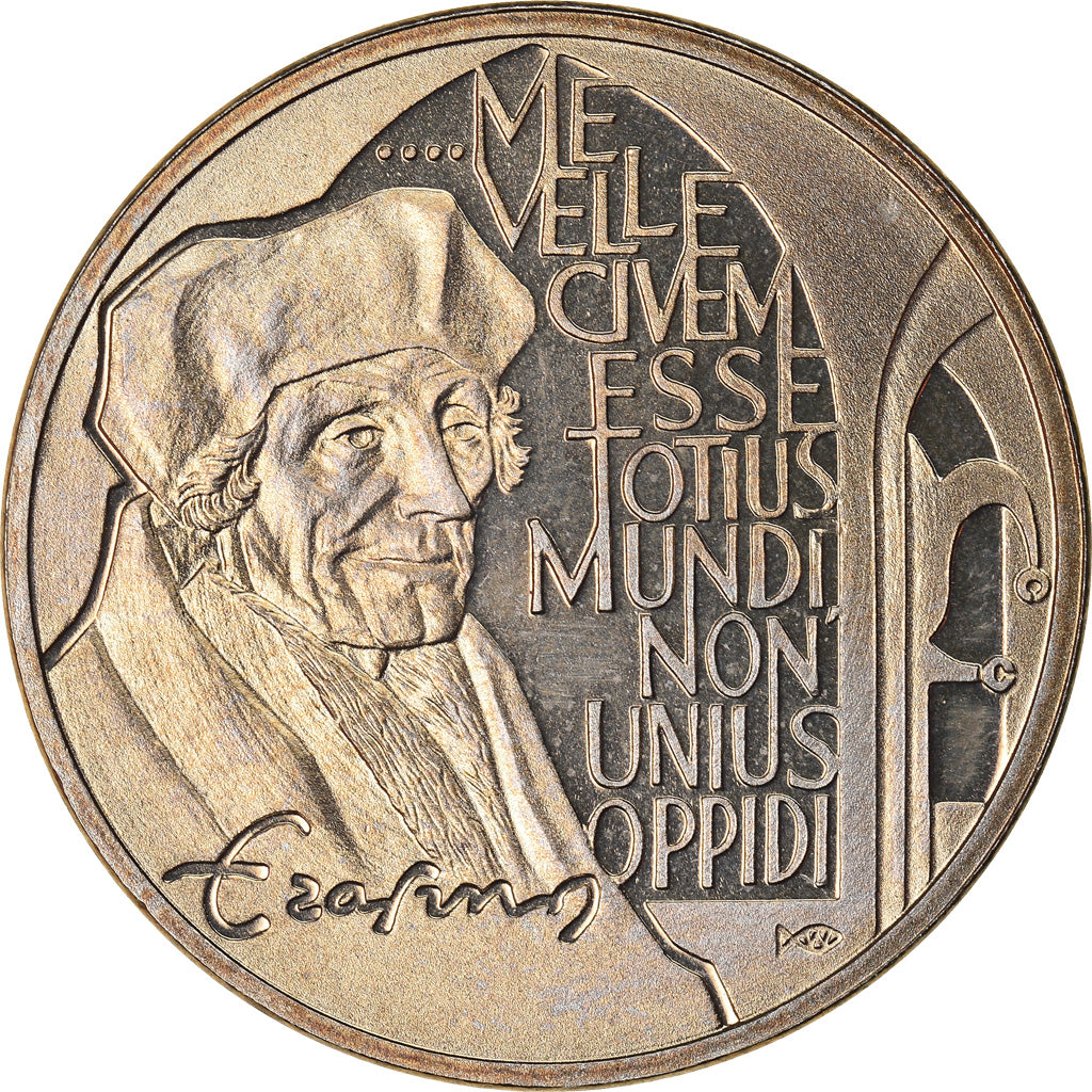 Nederland, Token, 2 1/2 Ecu Erasmus, 1991, UNC, Copper-nickel