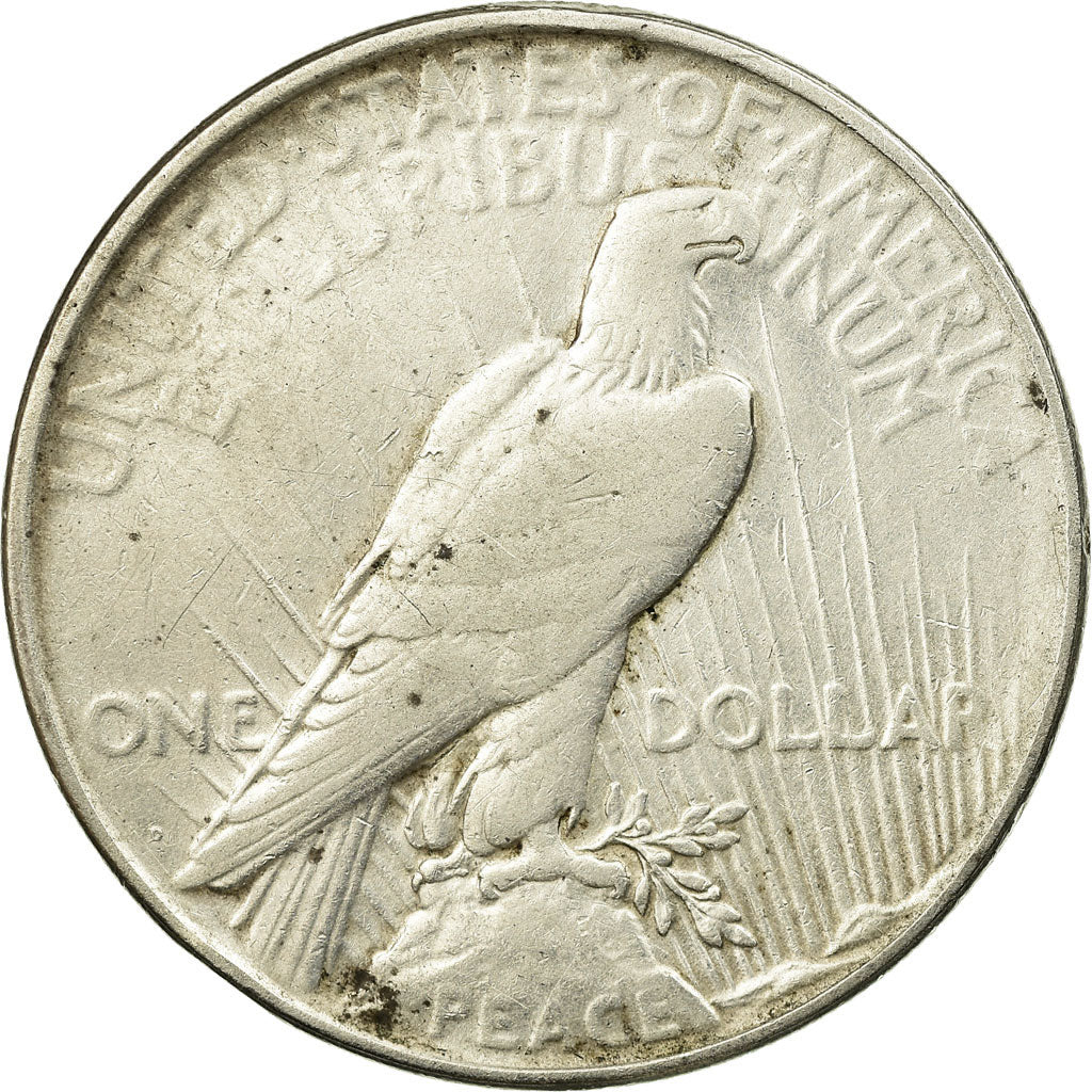 Moneta, Stati Uniti, Peace Dollar, Dollar, 1923, U.S. Mint, Denver, BB, Argento
