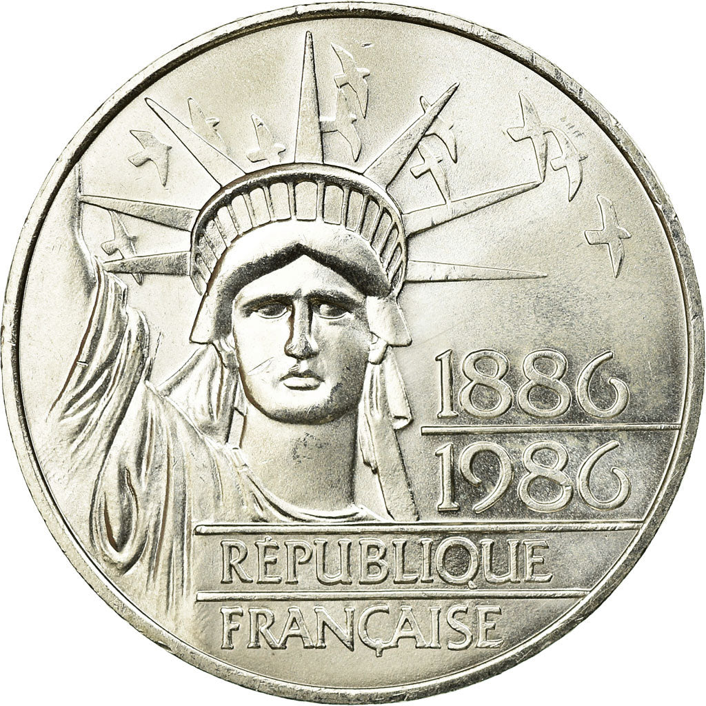 Monnaie, France, Statue de la Liberté, 100 Francs, 1986, SUP, Argent