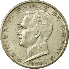 Münze, Monaco, Rainier III, 5 Francs, 1960, SS, Silber, KM:141, Gadoury:152