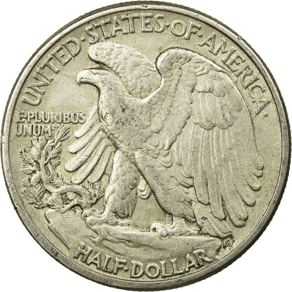 Moneta, Stati Uniti, Walking Liberty Half Dollar, Half Dollar, 1943, U.S. Mint