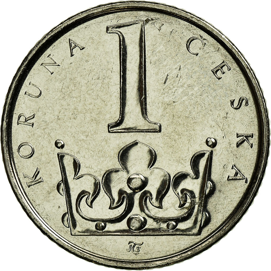Moeda, República Checa, Koruna, 2016, EF(40-45), Aço Niquelado
