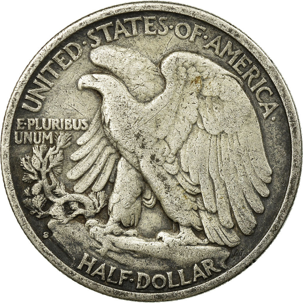 Münze, Vereinigte Staaten, Walking Liberty Half Dollar, Half Dollar, 1936, U.S.
