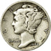 Coin, United States, Mercury Dime, Dime, 1942, U.S. Mint, San Francisco