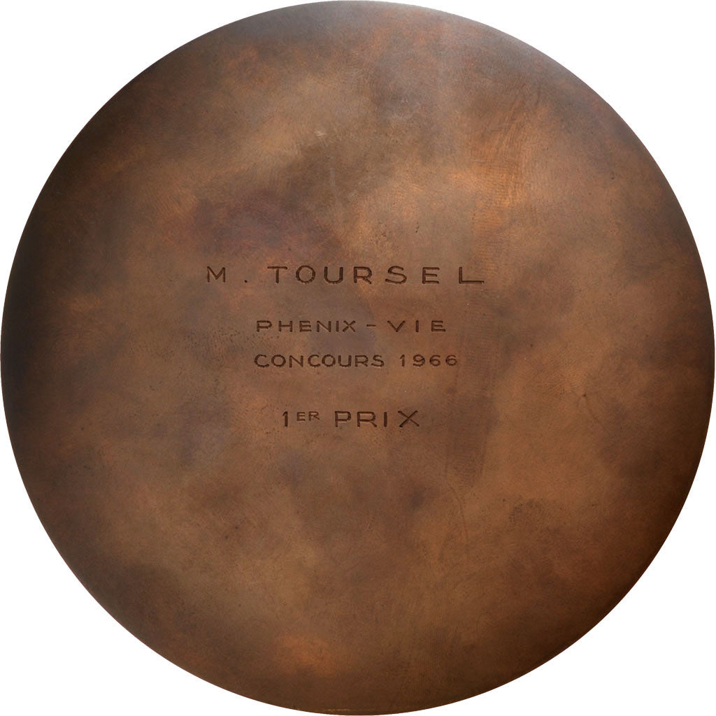 FRANCE, Business & industry, French Fifth Republic, Medal, AU(55-58), Bronze,...