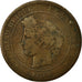 Münze, Frankreich, Cérès, 10 Centimes, 1870, Paris, S+, Bronze, KM:815.1