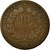 Monnaie, France, Cérès, 10 Centimes, 1870, Paris, TB+, Bronze, Gadoury:265