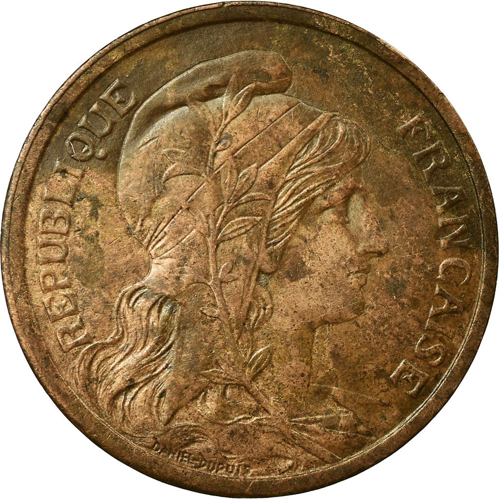 Moneda, Francia, Dupuis, 2 Centimes, 1908, Paris, EBC, Bronce, KM:841