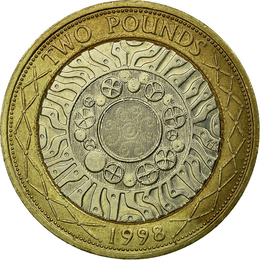 Coin, Great Britain, Elizabeth II, 2 Pounds, 1998, EF(40-45), Bi-Metallic