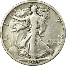 Münze, Vereinigte Staaten, Walking Liberty Half Dollar, Half Dollar, 1935, U.S.