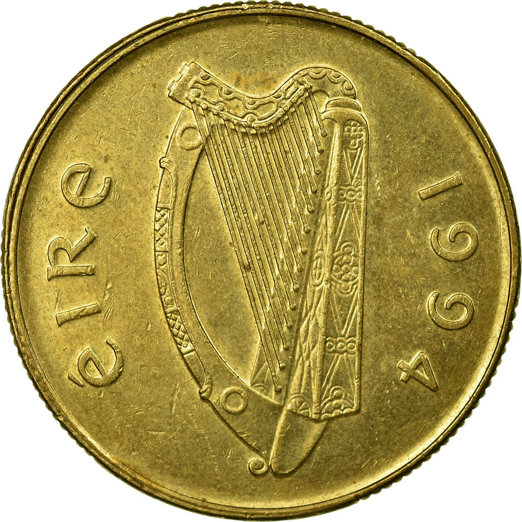 Coin, IRELAND REPUBLIC, 20 Pence, 1994, EF(40-45), Nickel-Bronze, KM:25