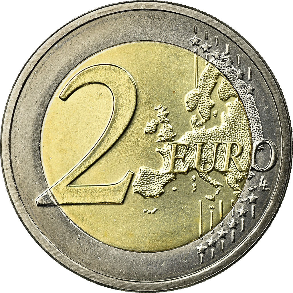 Luxembourg, 2 Euro, 2012, AU(55-58), Bi-Metallic, KM:120